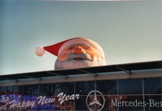 Inflatable Santa Claus