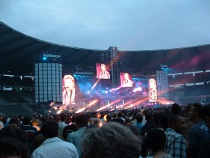 Concert of Johnny Hallyday